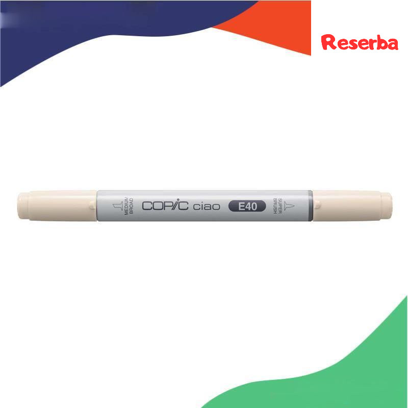 

Copic Sketch Ciao Spidol Marker Grafis CCM/E40 Warna Brick White Alcohol Based Refillable(Clearance Sale)