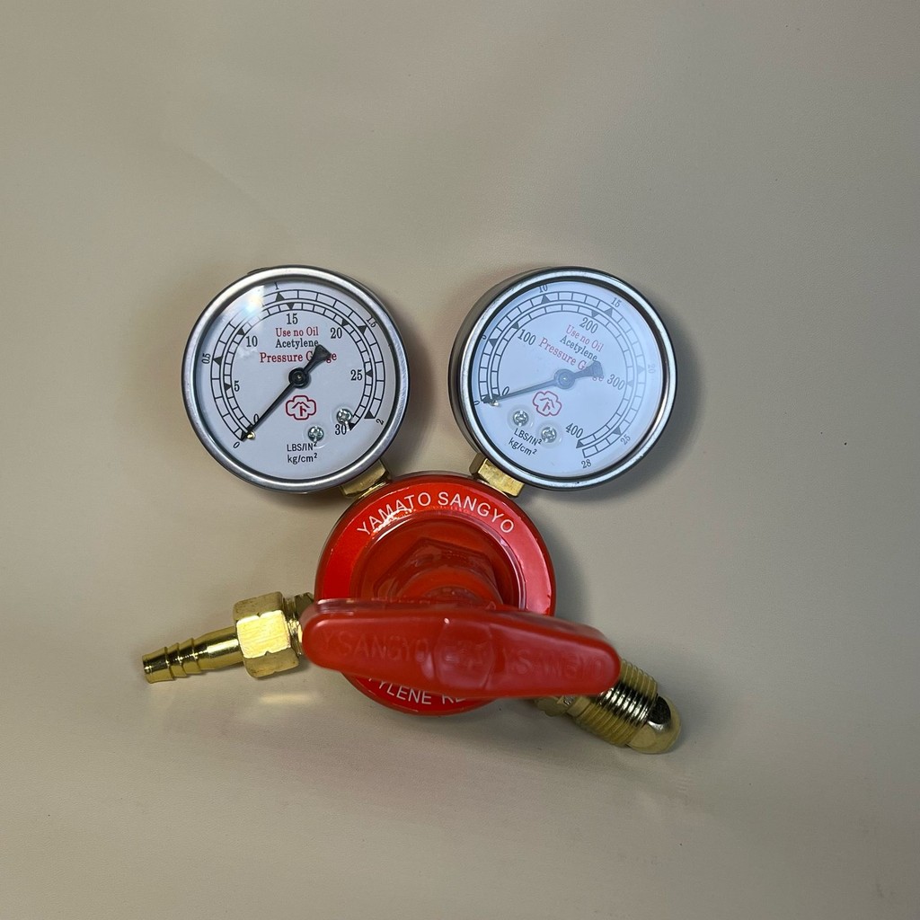 TERLARIS Regulator Gas Acetylene ACE YQE-03 Untuk Tabung Las Welding Asetilin