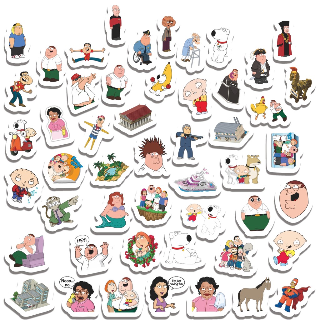

COD 50 Pcs Stiker Lucu Anti Air Untuk Dekorasi Notebook Sepeda Skateboard Handphone