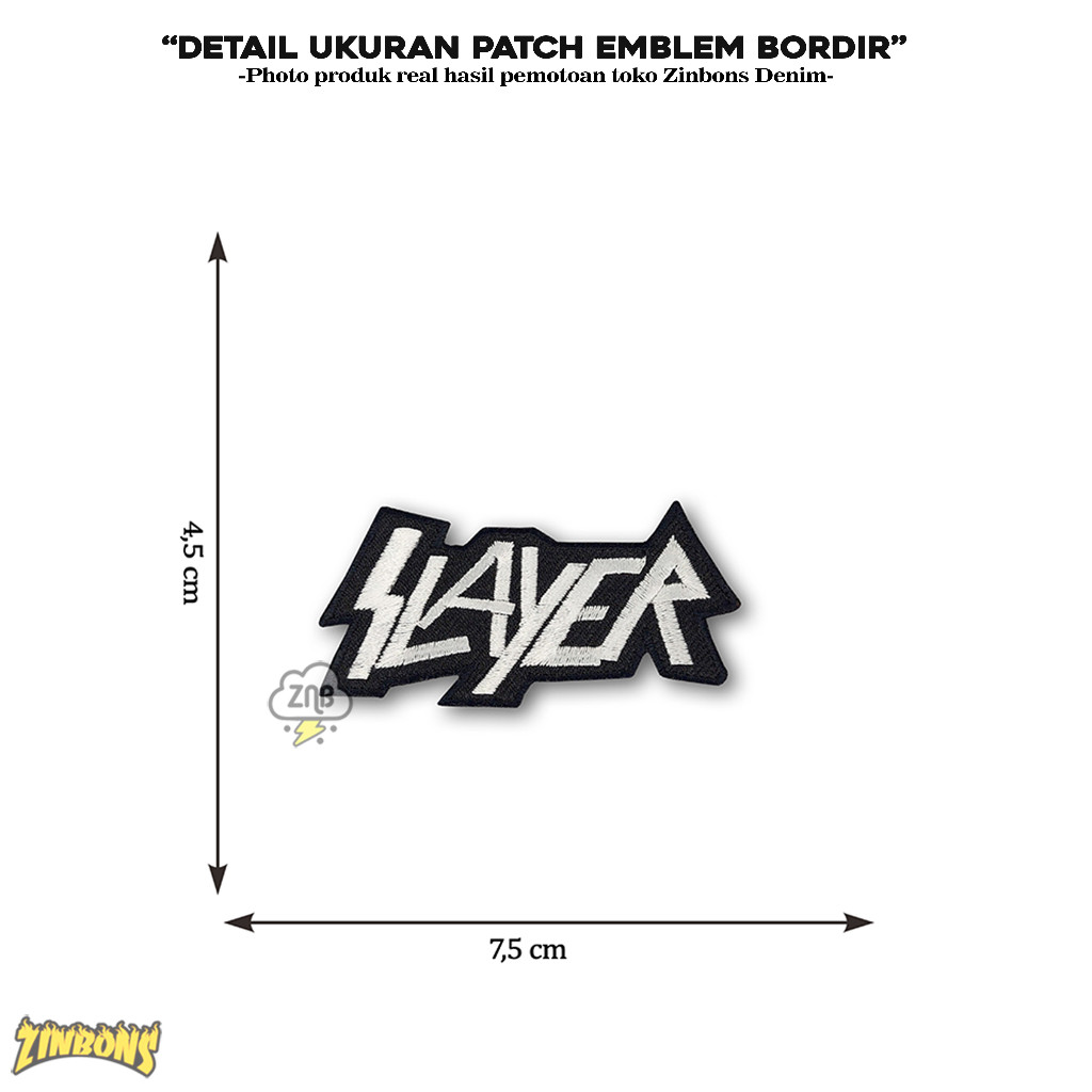 Bordir Patch bordir musik emblem band patch punk