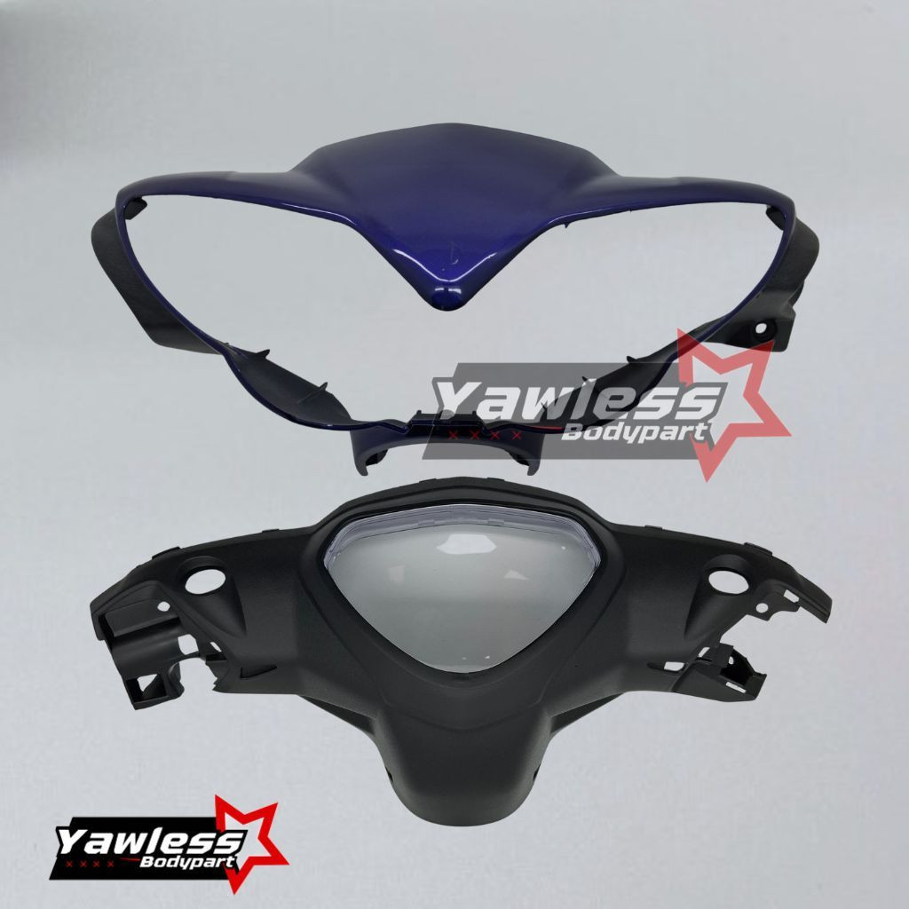 Batok Jupiter Z burhan warna Biru + Mika Speedometer Jupiter Z Burhan