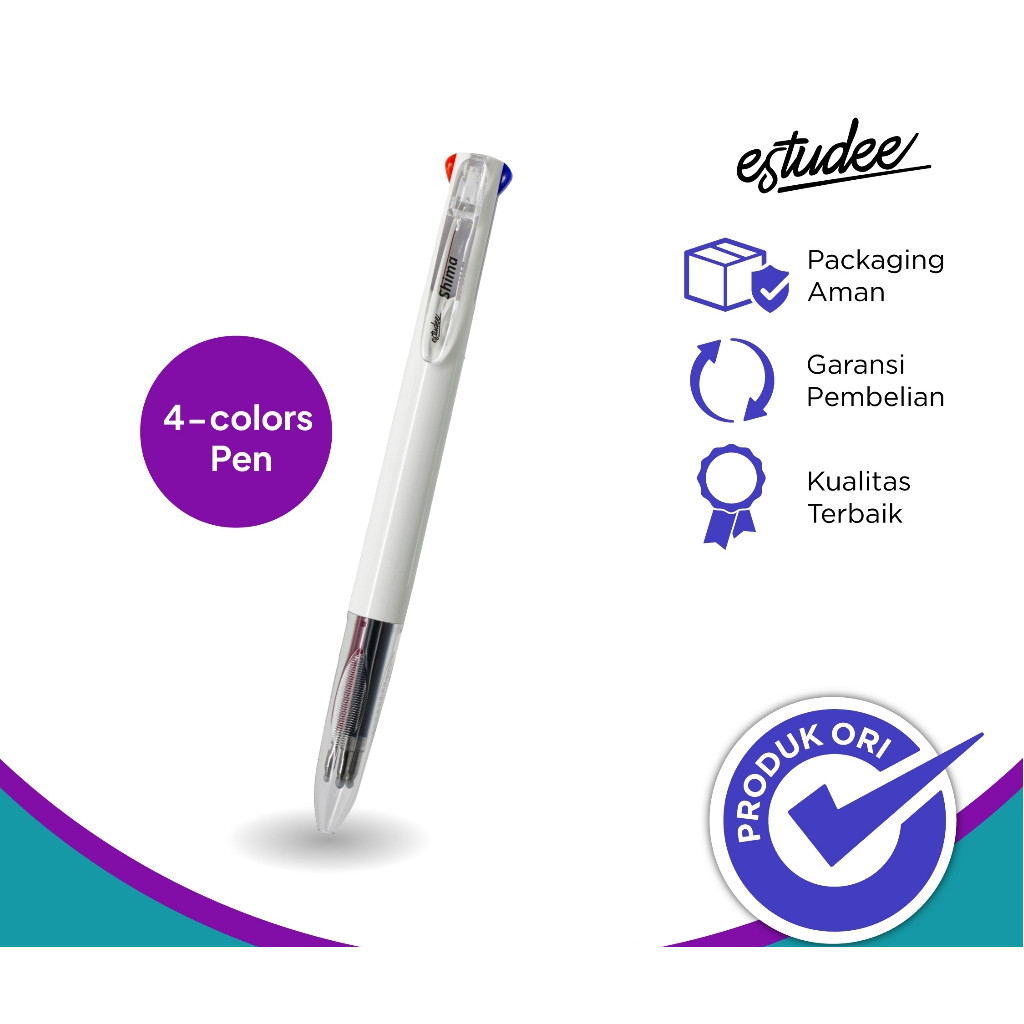

Gramedia Jambi - Estudee Shima 4In1 0.5 Gelpen Egp-2470