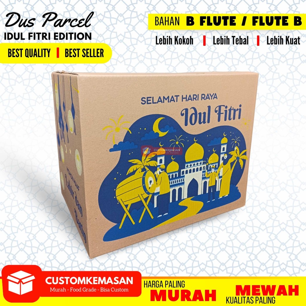 

Dus Parcel 42x28x34 Motif / Kardus Parcel / Dus Parcel Idul Fitri / Dus / Kardus Parcel Lebaran / Bflute Parcel