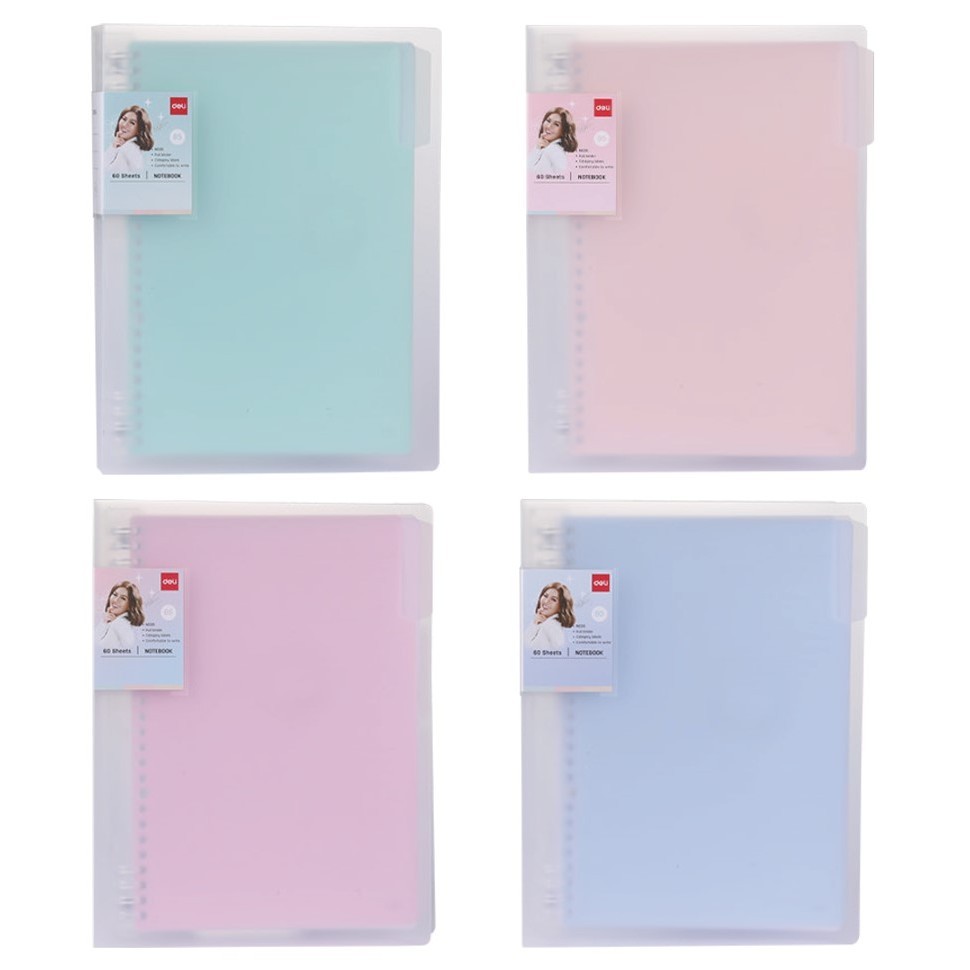 

Deli Loose Leaf Notebook B5 60 Sheet CN035 - Deli Binder + Isi Deli
