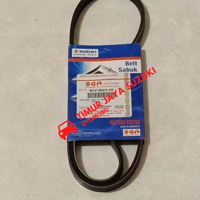 Fan belt AC / power steering Baleno old asli SGP