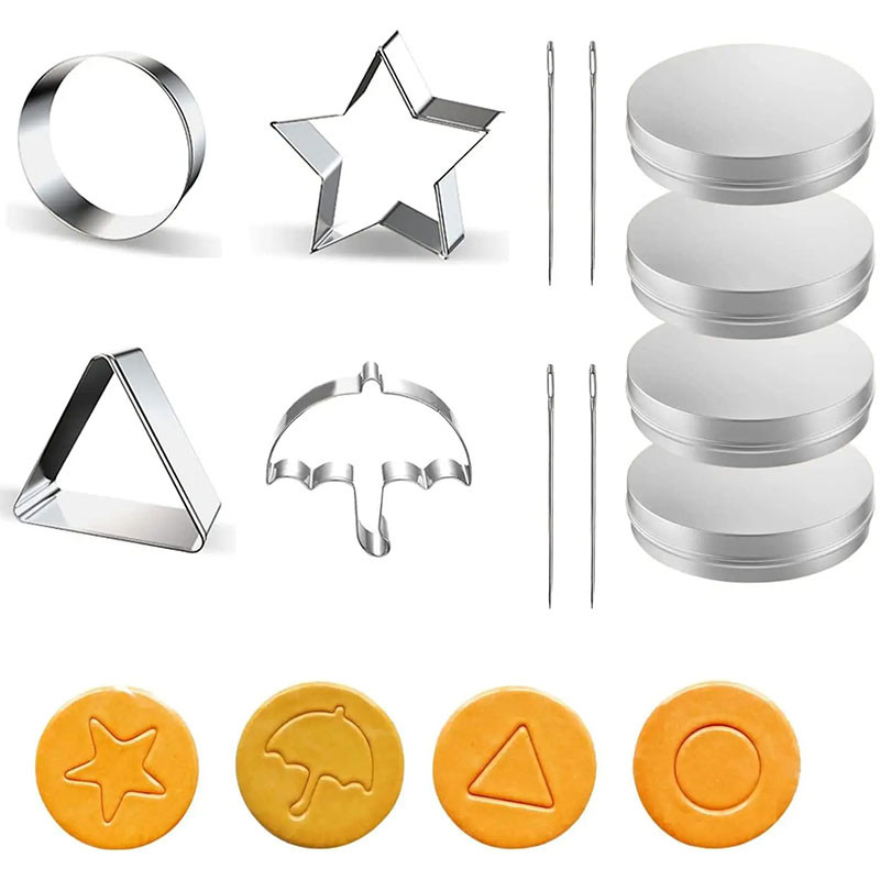 

6/12pcs Set Sugar Cookie Cutter Multifunction Interesting Korean Cookies Game Tools Perfect Gift For Party Candy Game Molds New
