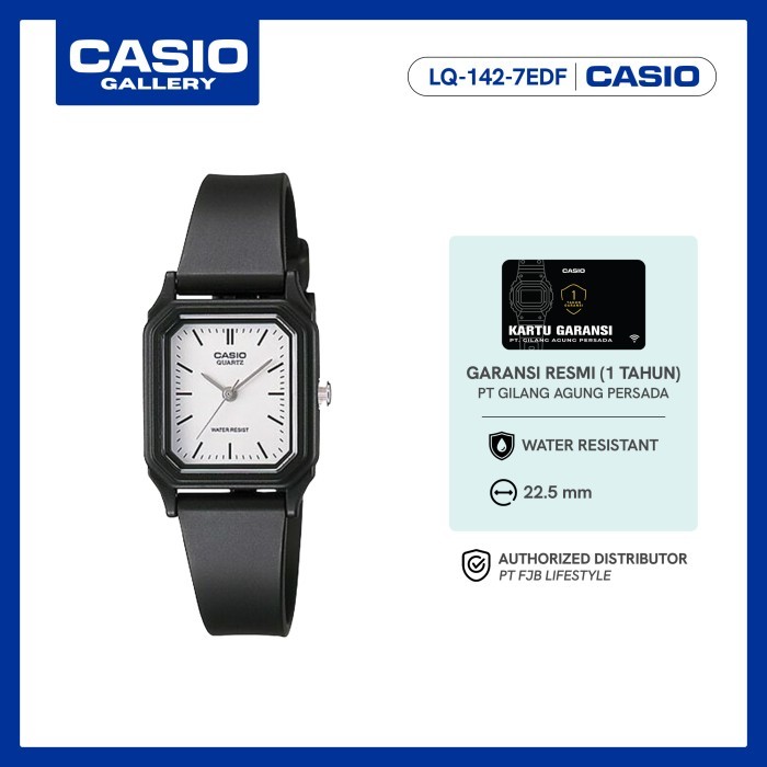 Original Casio Jam Tangan wanita LQ-142-7EDF Analog