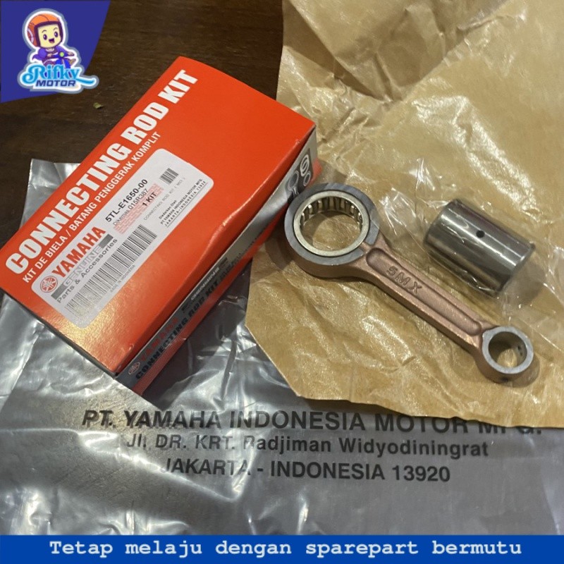 5TL STANG SEHER CONNECTING ROD MOTOR MIO SMILE SPORTY SOUL KARBU NOUVO FINO OLD LAMA Z LELE KARBURAT
