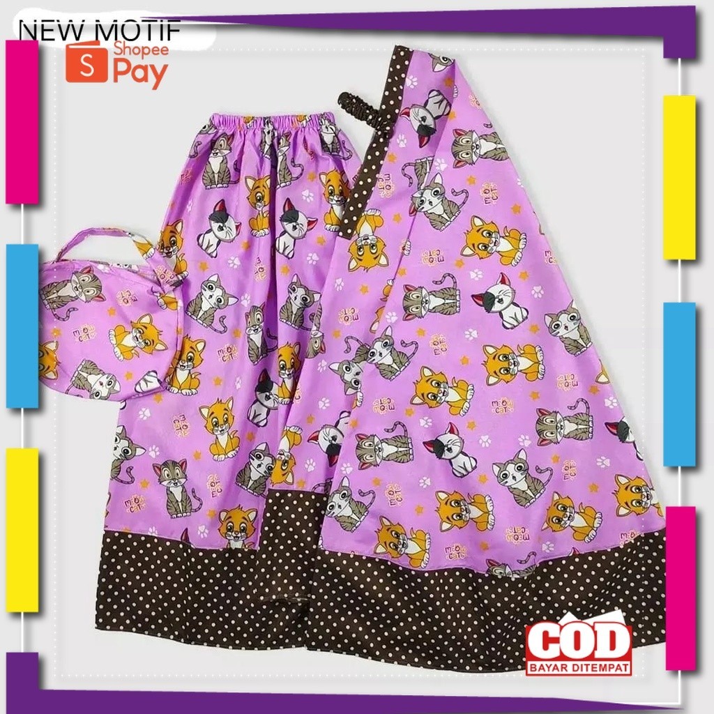 RAMADHAN SALE // Mukena Anak Perempuan Karakter 1-10 Tahun/Mukena Anak 5Tahun/Mukena Anak 8Tahun/Muk