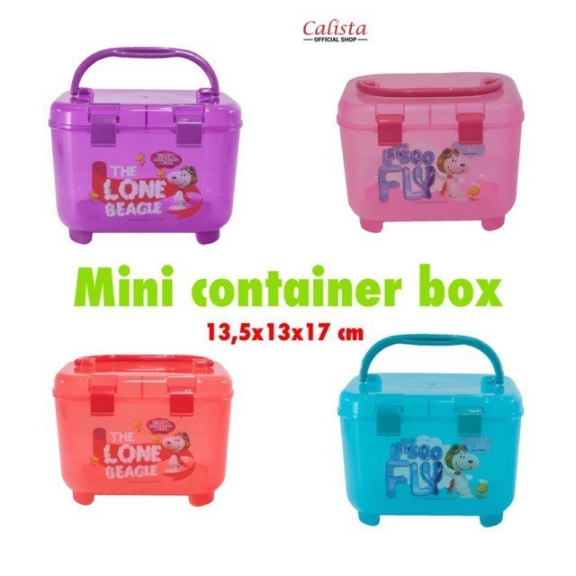 BEAUTYLAND CALISTA MINI BOX CONTAINER / KOTAK BARANG SERBAGUNA