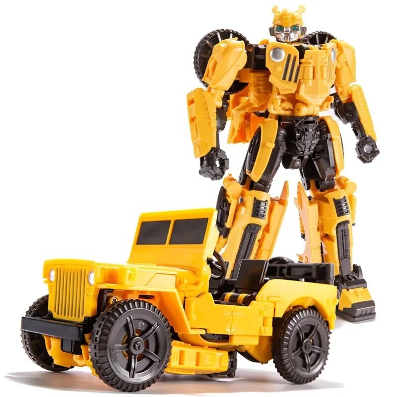 TAIBA YS-03C Transformation BMB Yellow 21cm Film Warrior Mode Action Figure Robot Car Model Toy Kids