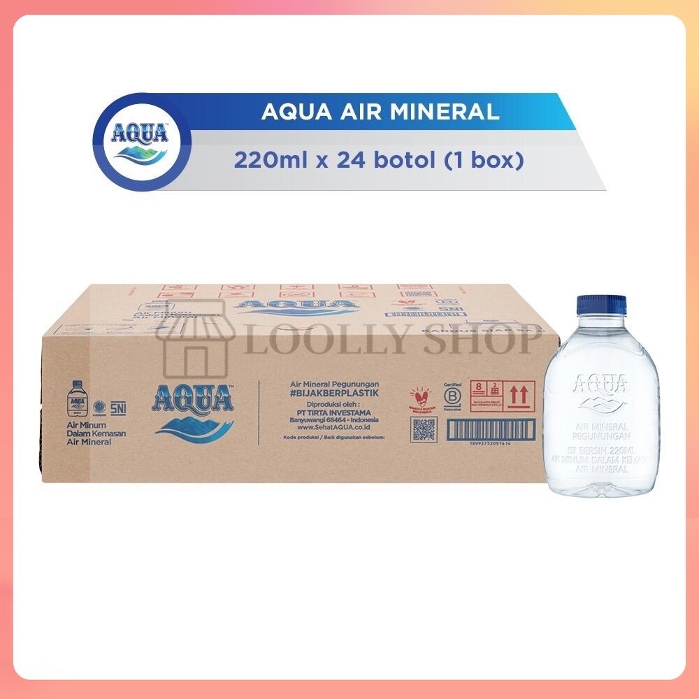 

Aqua Botol Mini 220ml Limited Edition