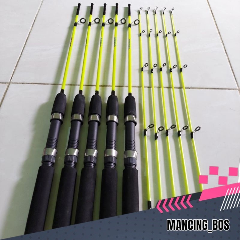 Joran pancing fiber - Joran pancing bagus