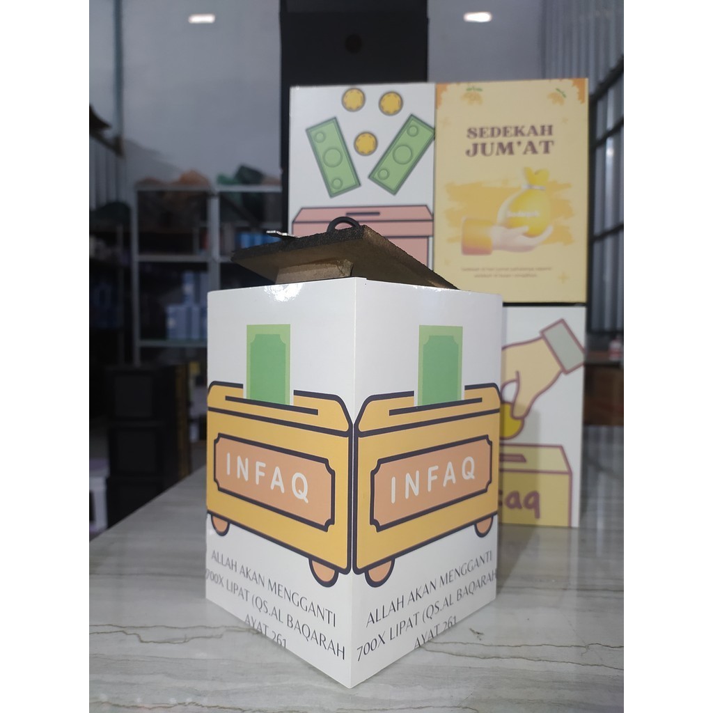 Celengan kunci jumbo Dari Kayu Unik Handmade sedang Tabungan Anak-anak Kotak Amal Masjid Mushola