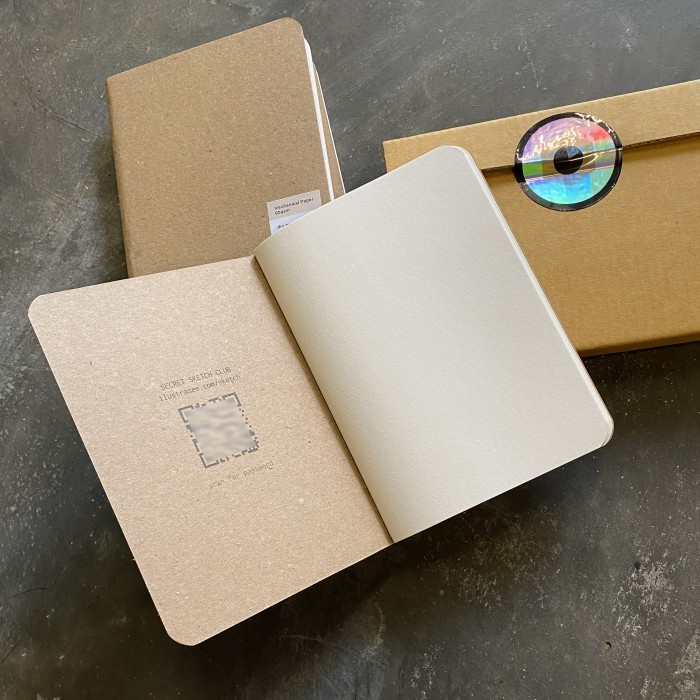 

PROMO!! -Pocket Book Ilustrasee Secret Club A6 (isi 3)