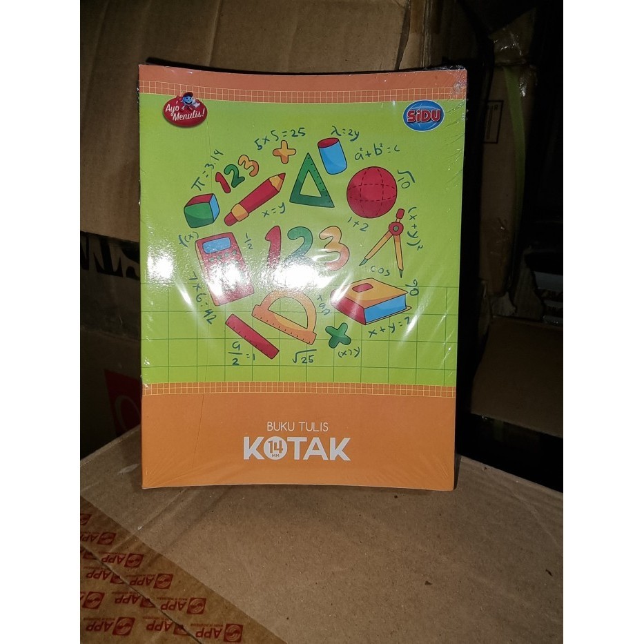 

buku kotak kecil sidu 38 lembar