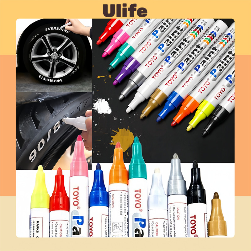 Spidol Warna / Spidol Ban / Ban Paint Mobil Motor / Cat Spidol Ban Sepeda Motor Mobil