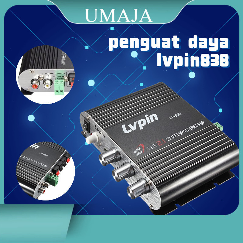 Umaja Power Amplifier Subwoofer lvpin838Mini HIFI A