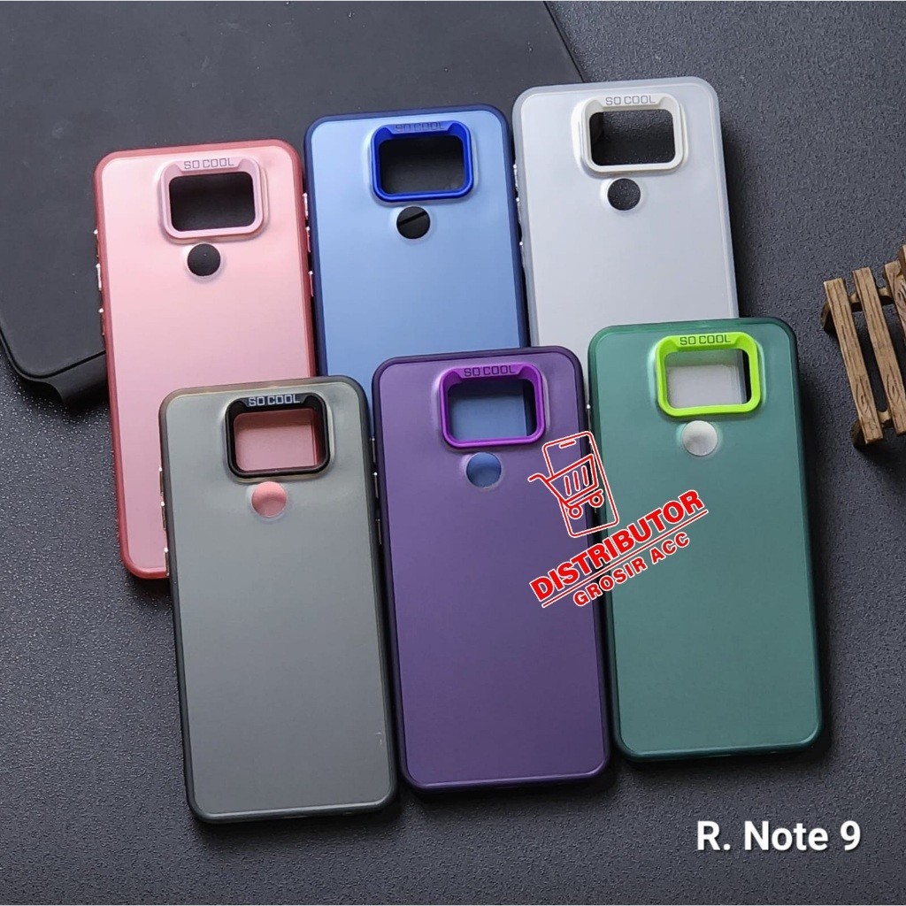 Distributor ACC REDMI NOTE 9 CASE IMD Softcase PLATE HOLOGRAM CASE SOCOOL REDMI NOTE 9 HYBRID
