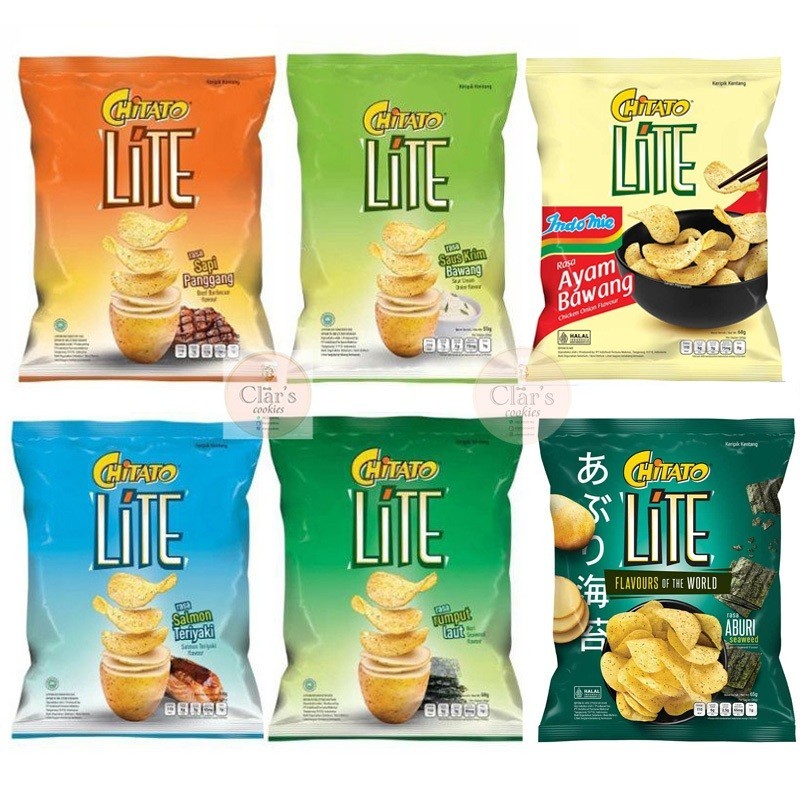 

Chitato Lite 68gr Snack Kentang All Variant