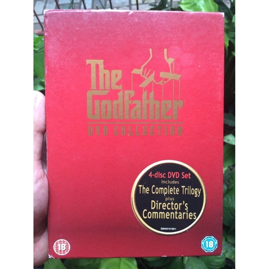 BOXSET ORIGINAL THE GODFATHER TRILOGY (IMPORT UK) TOTAL 4DVD