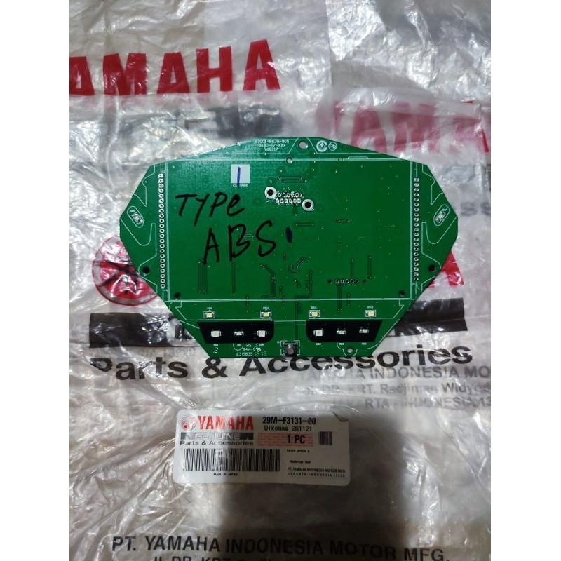 Mesin PCB Speedometer Yamaha Aerox 155 B65 / Lexi B3F Original Type ABS Mesin Papan Modul PCB VCB Sp