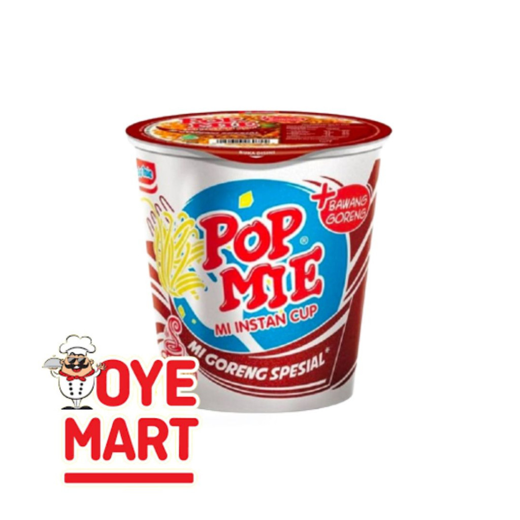 

POP MIE MI INSTAN CUP GORENG 80GR