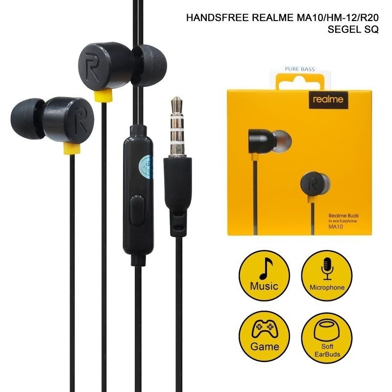 HF/Headset Realme MA 10 Audio Stereo Earphone