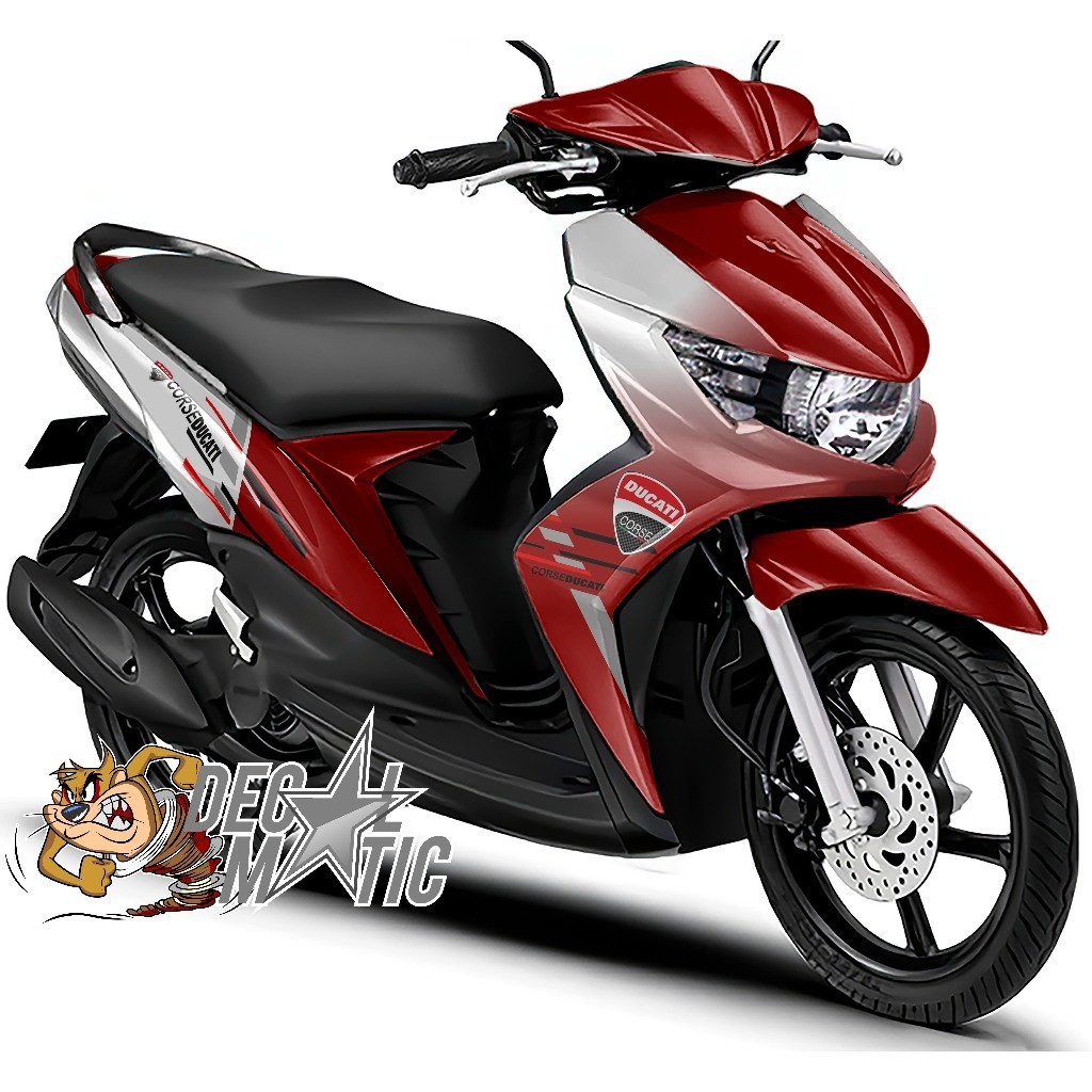 Stiker Motor Mio Soul Full Body Decal Soul GT 115 SOUL GT 125 Full Body - Ducaticorse