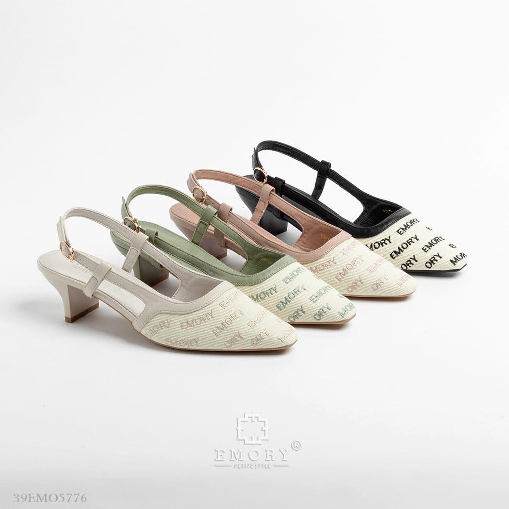 39EMO5776 E M O R Y   Aravine HEELS WANITA FASHIONABLE