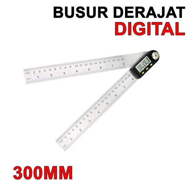 

Busur Derajat Digital 0-300 Penggaris Sudut Digital Protractor Alat Ukur