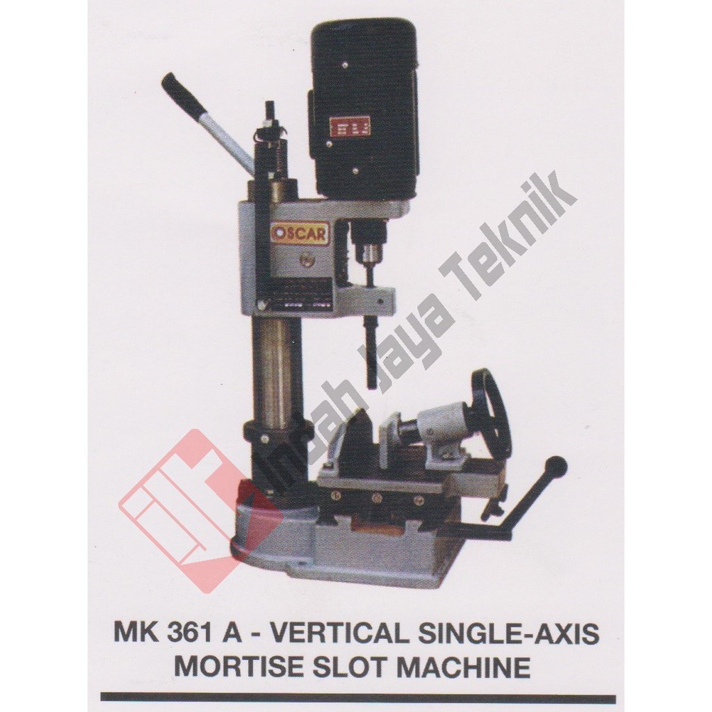 Mesin Bor Bobok Kayu Oscar MK 361 A / Mortising Chisel