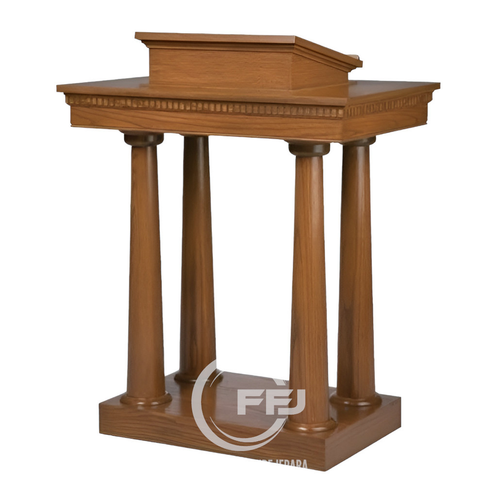 Mimbar podium gereja minimalis modern