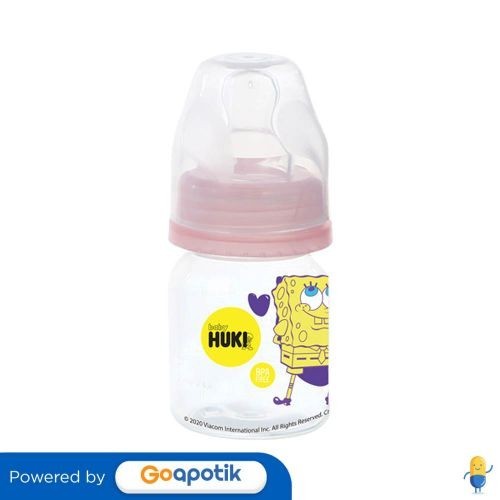 Huki Ci0325 Pp Bp Shaped Bottle Pink 60 Ml