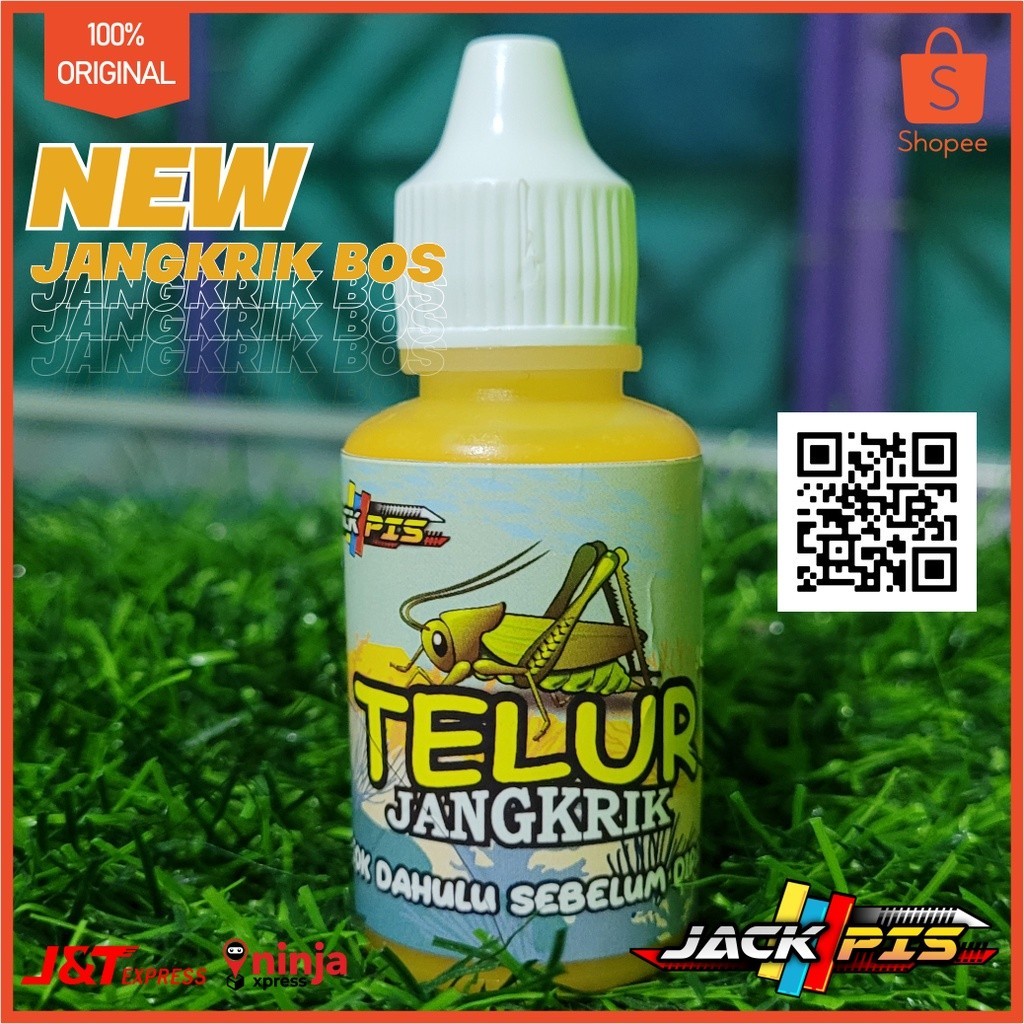 umpan ikan ESSEN TELUR JANGKRIK AFS JACKPIS 30ML ORIGINAL - JUARANYA ESSEN