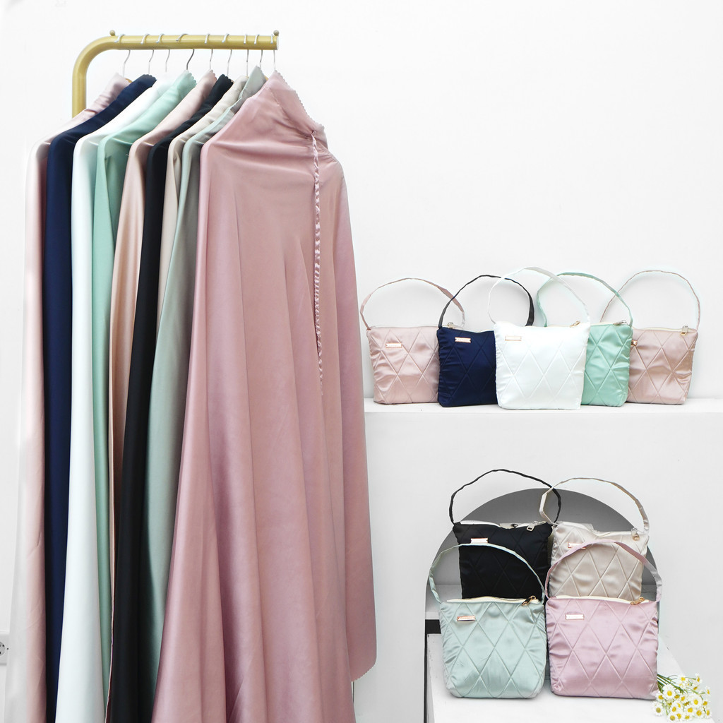 Lunaci Armani Silk Praying Set (Mukena) III