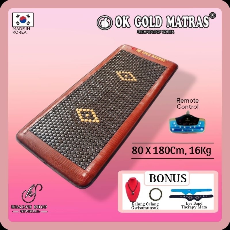 OK GOLD MATRAS Therapy Kesehatan Batu Gwisamunsok Matras Kesehatan Jm Therapy Batu Giwsamunsok Origi