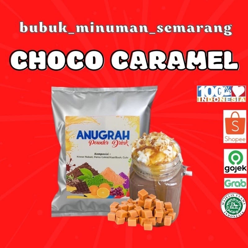 

BUBUK MINUMAN CHOCO CARAMEL reguler 500grGratis Ongkir & COD