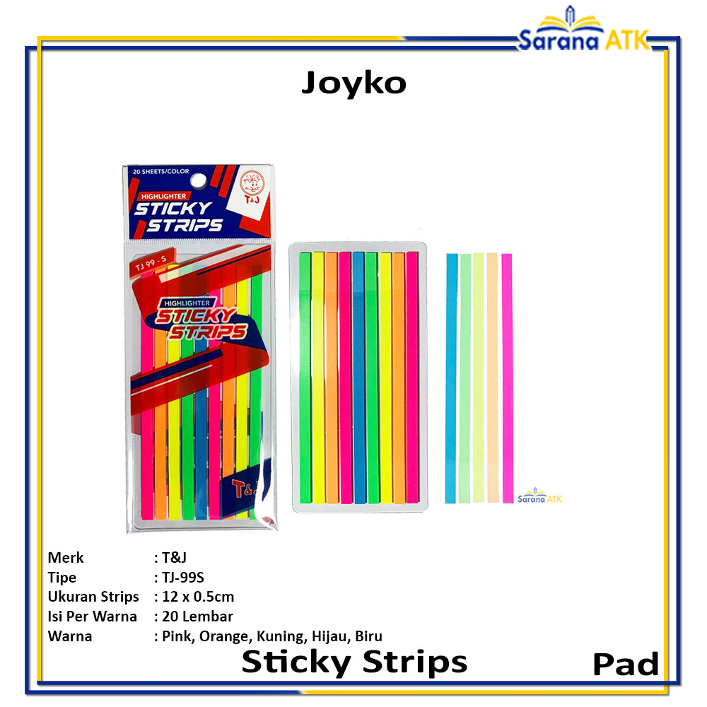 

Tom & Jerry - Sticky Text Highlighter TJ 99-S - Pad