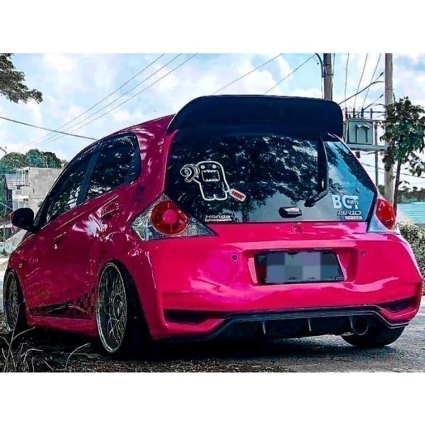 aksesoris mobil BODYKIT Honda Brio new gk5 MANTAP YOW BOS body kit bodikit