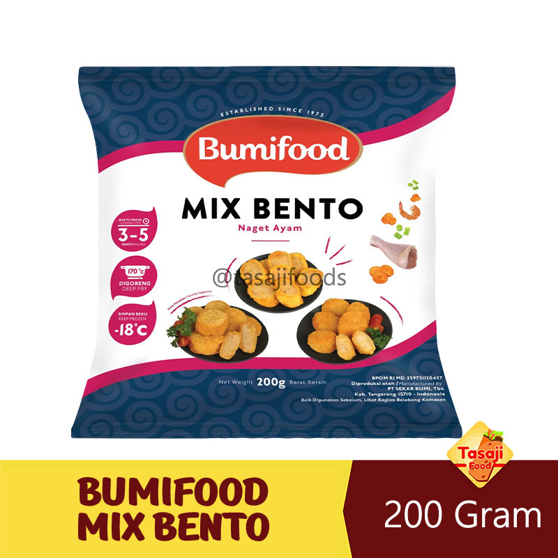 

Bumifood Mix Bento 200gr - Naget Ayam