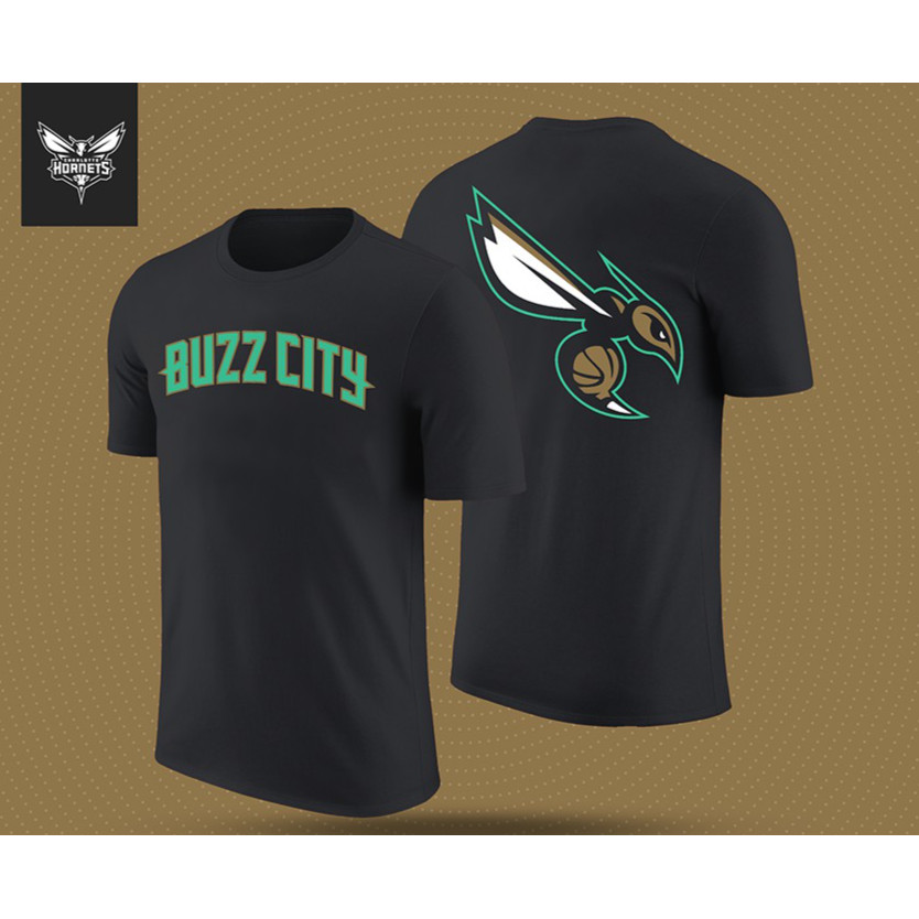 NBA - Buzz City Charlotte Hornets Tshirt Baju Kaos Basket