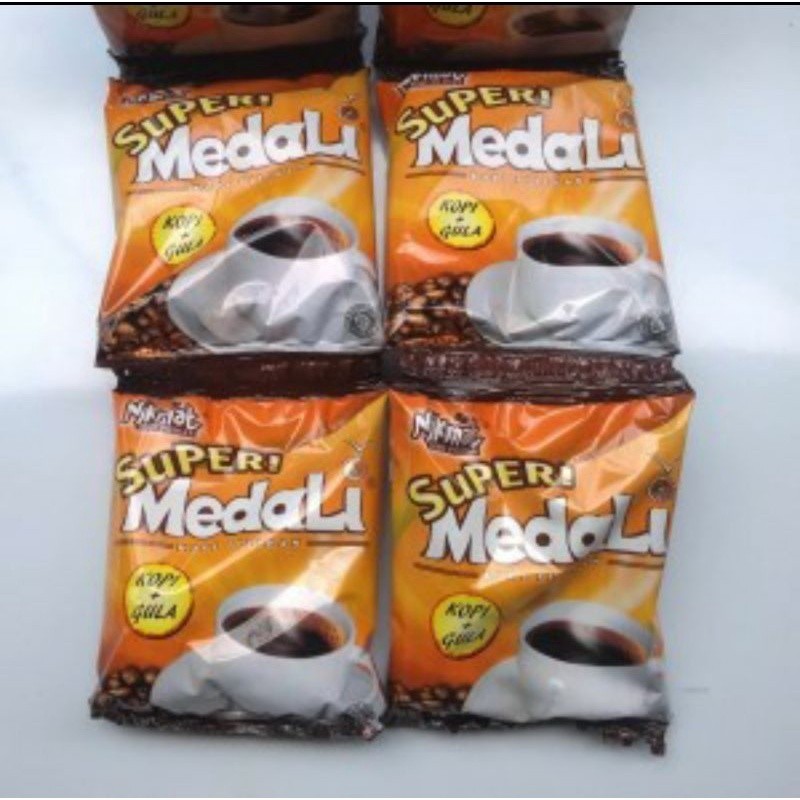 

Kopi Cap Medali Kuning Sachet Kopi Gula