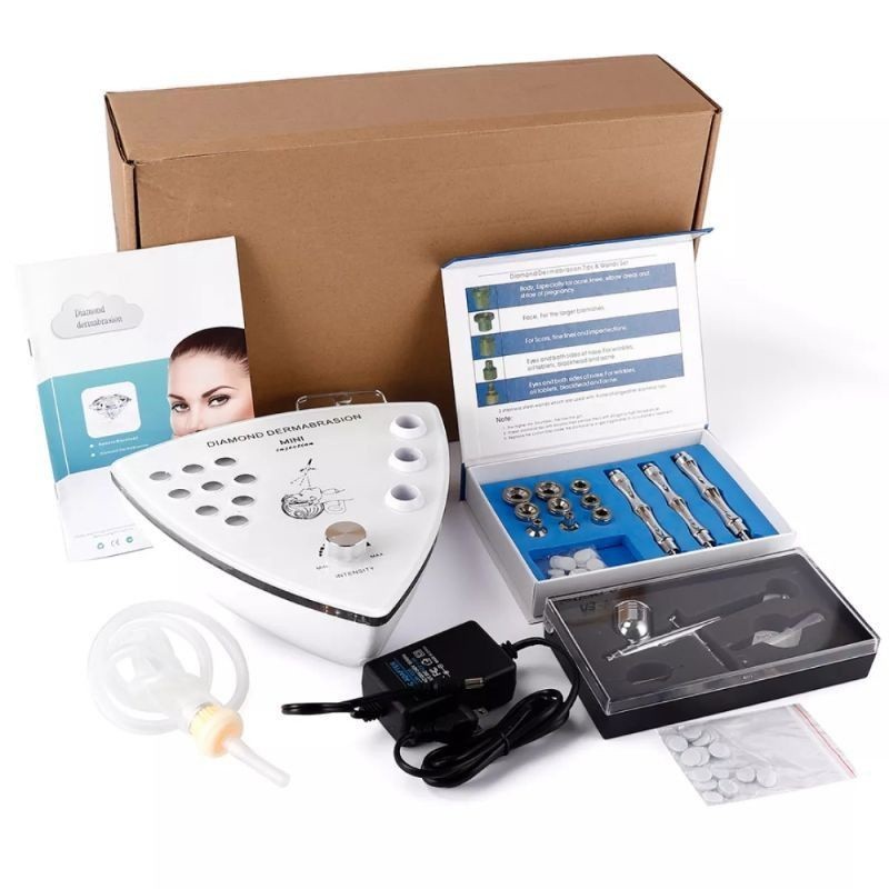 PROMO diamond peeling + oxygen spray gun hydra jet peel dermabrasi diamond dermabrasi penyedot komed