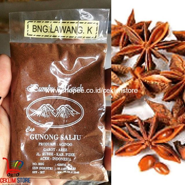 

Bunga Lawang Bubuk ( Bungong Lawang ) Khas Aceh