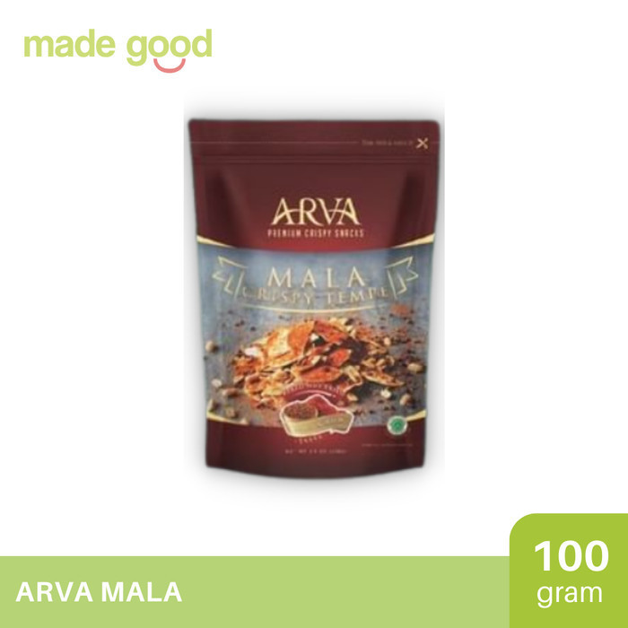 

ARVA Crispy Tempe 100gr Snack Tempe Sehat Panggang Tidak Digoreng - Mala