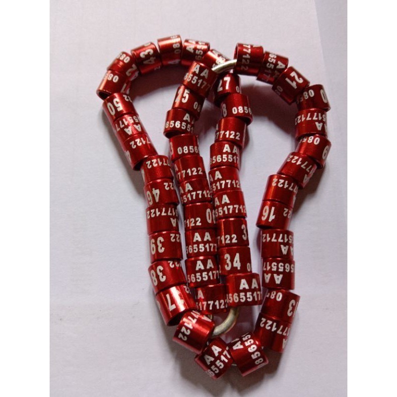 Murah../ring puter pelung/gelang identitas puter pelung/ring/ring burung/minim order 10 biji/custom