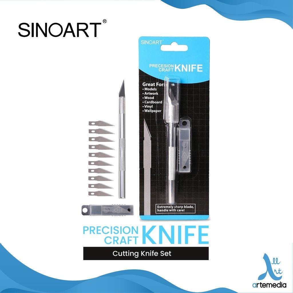 

Sinoart Cutting Knife Craft Cutter Pisau Seni