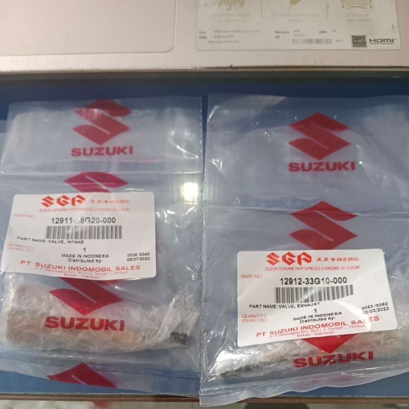 Payung klep 28G 33G Skywave Spin Skydrive Original SGP Intake Exhaust 12912-33G10-000
12911B28G20N00