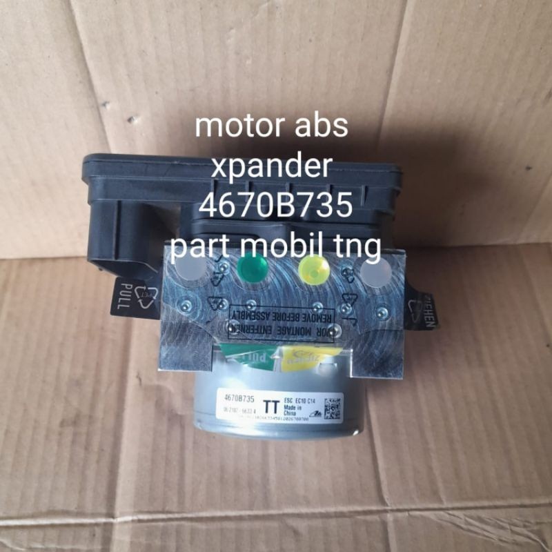 Modul Modulator Motor Abs Mitsubishi Xpander 4670B735 / 4670B757 Ori